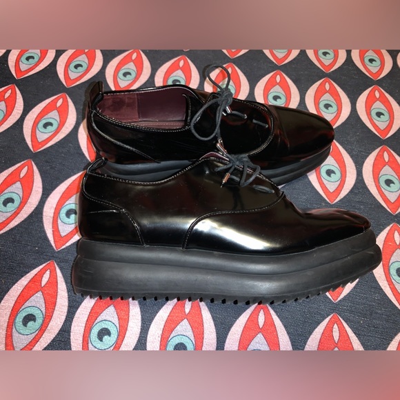 Zara Shoes Oxford Platform - Picture 5 of 13